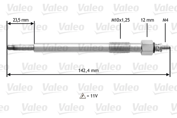 VALEO 345187 Glow Plug