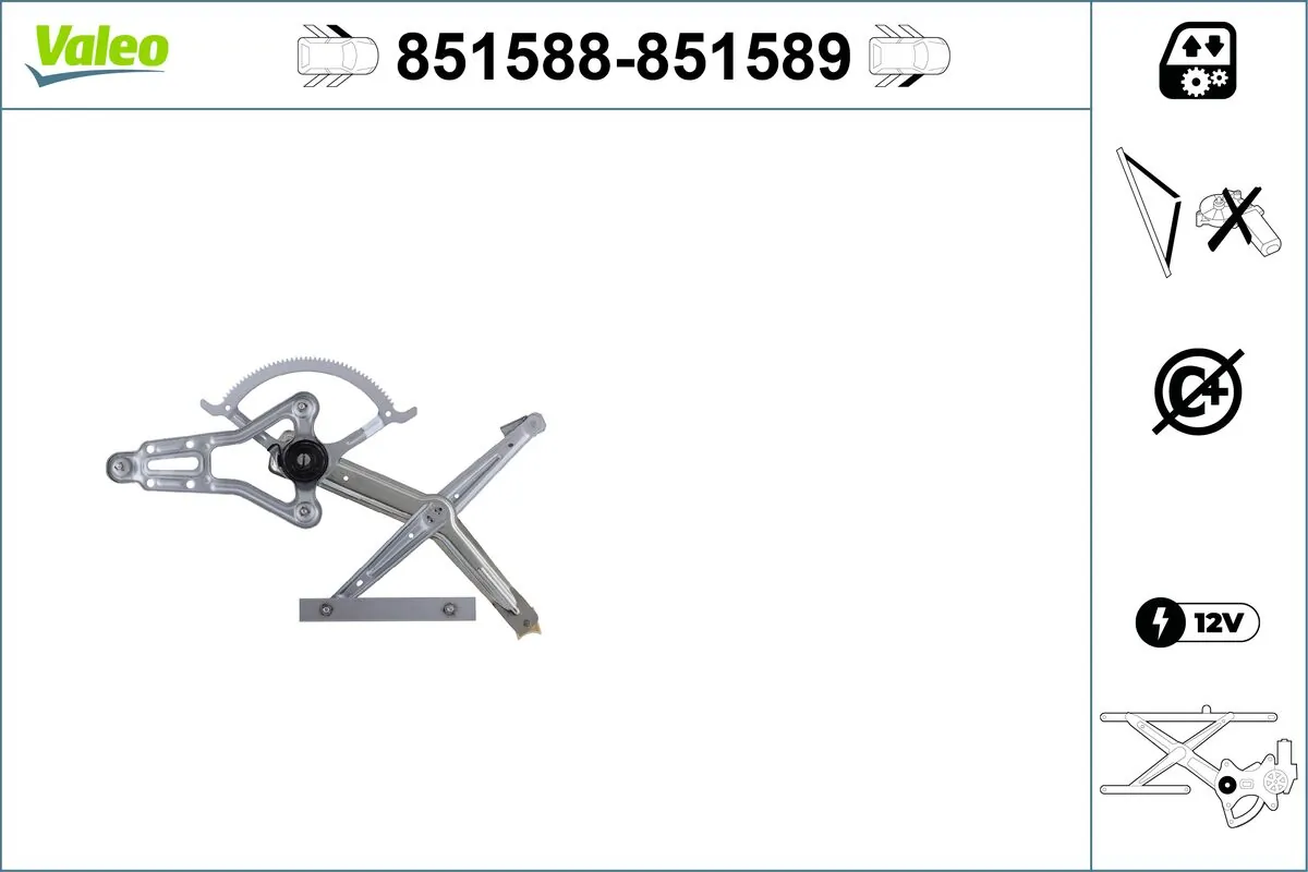 VALEO 851588 Window Regulator