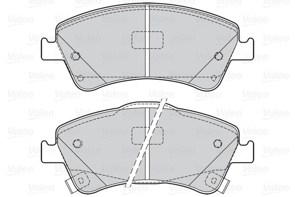 Brake Pad Set, disc brake FIRST 302125