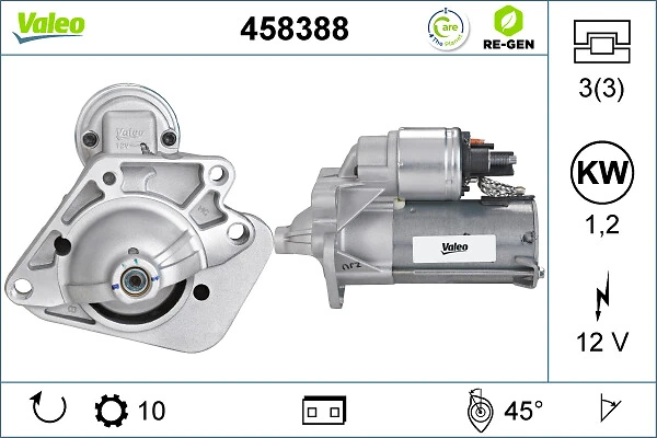 VALEO 458388 Starter