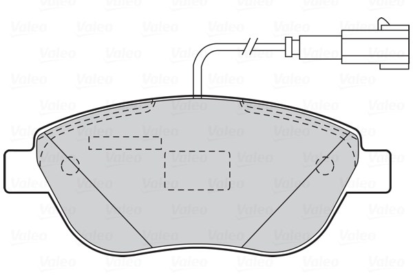 Brake Pad Set, disc brake FIRST 301050