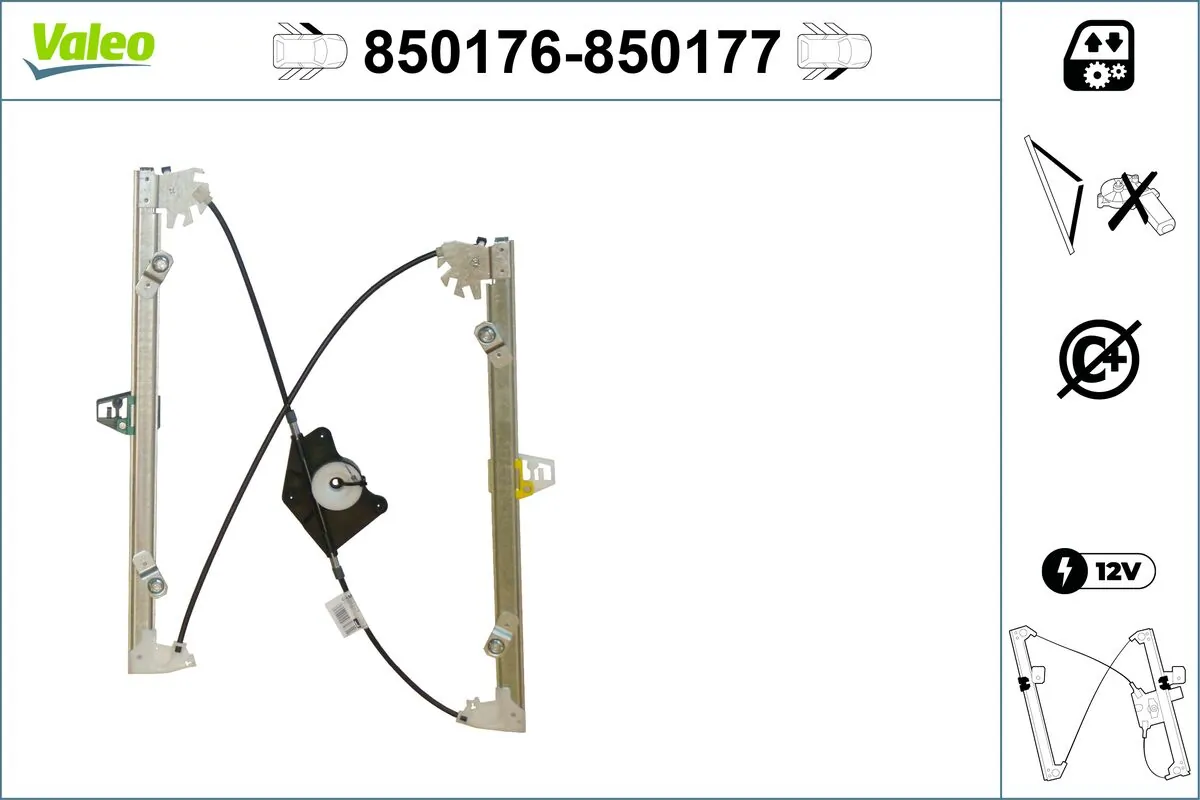 VALEO 850176 Window Regulator