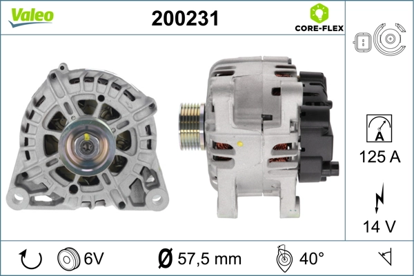 VALEO 200231 Alternator