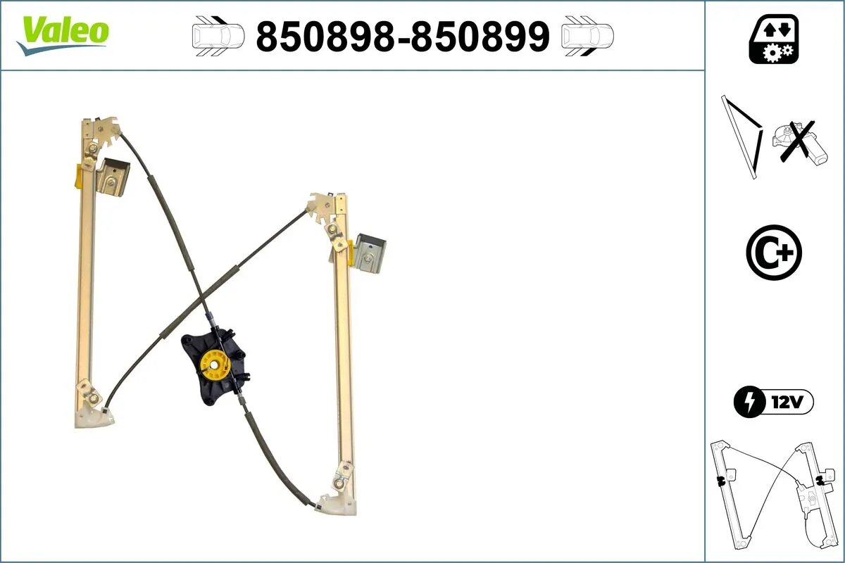 VALEO 850898 Window Regulator