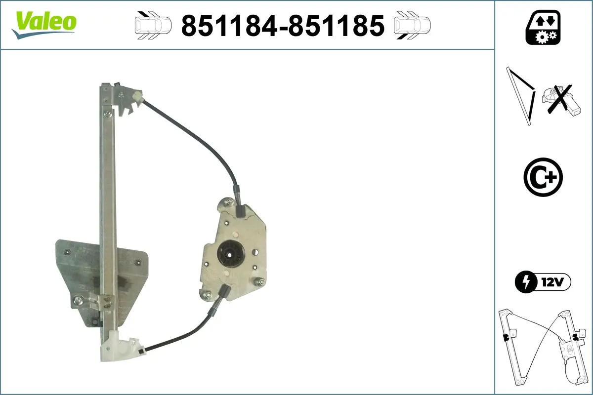 VALEO 851184 Window Regulator
