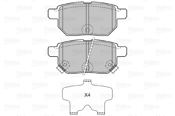 Brake Pad Set, disc brake 601132