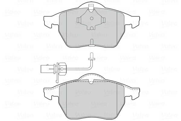 Brake Pad Set, disc brake FIRST 301751