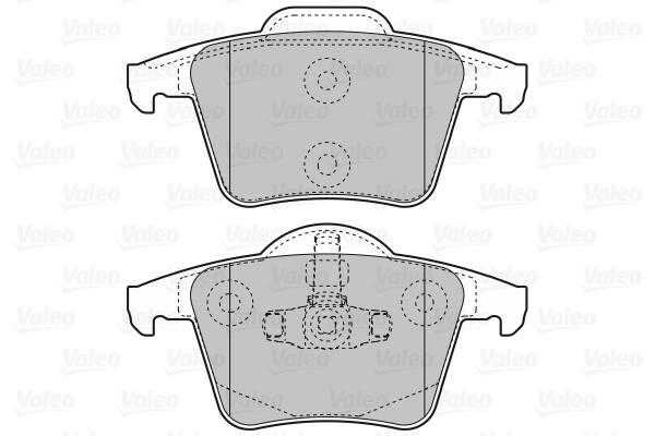 Brake Pad Set, disc brake 598829