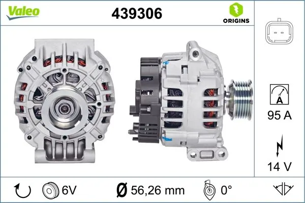 VALEO 439306 Alternator