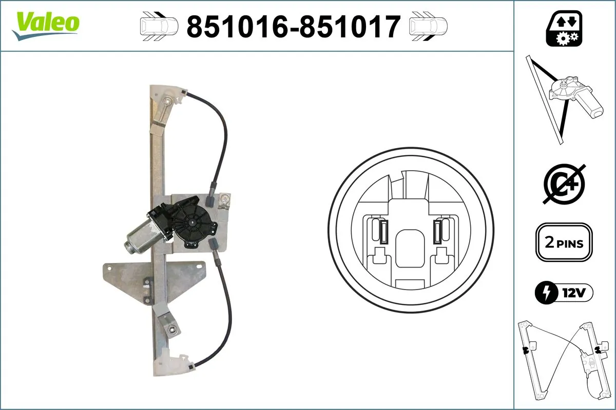 Window Regulator 851016