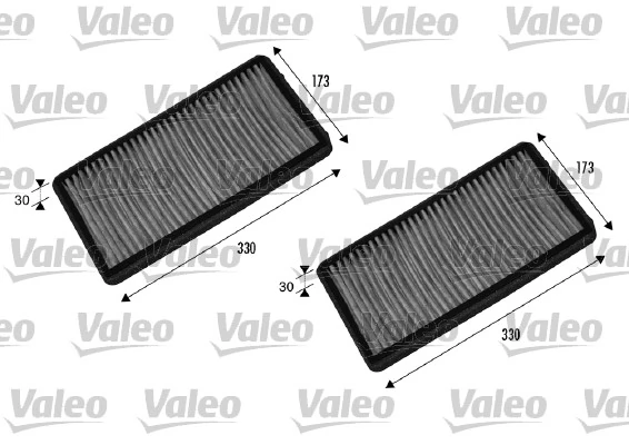 Filter, cabin air VALEO PROTECT 698857