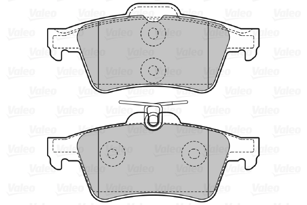 Brake Pad Set, disc brake 598783