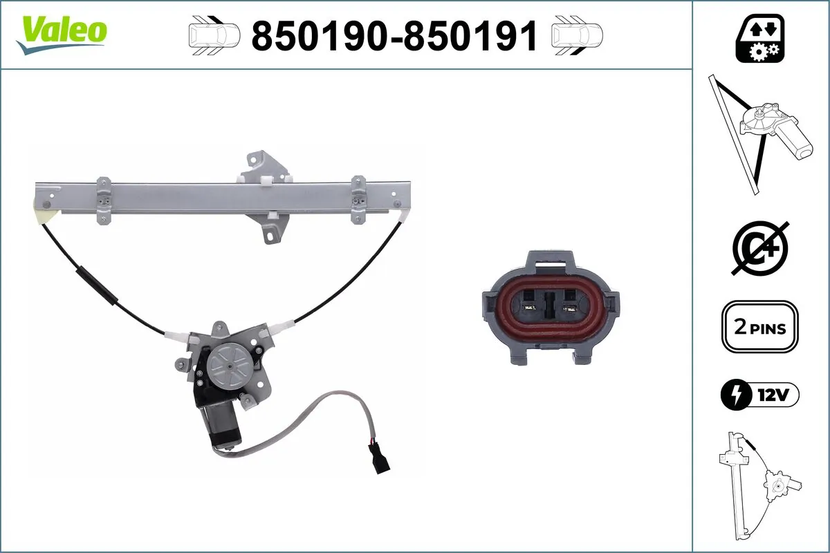VALEO 850190 Window Regulator