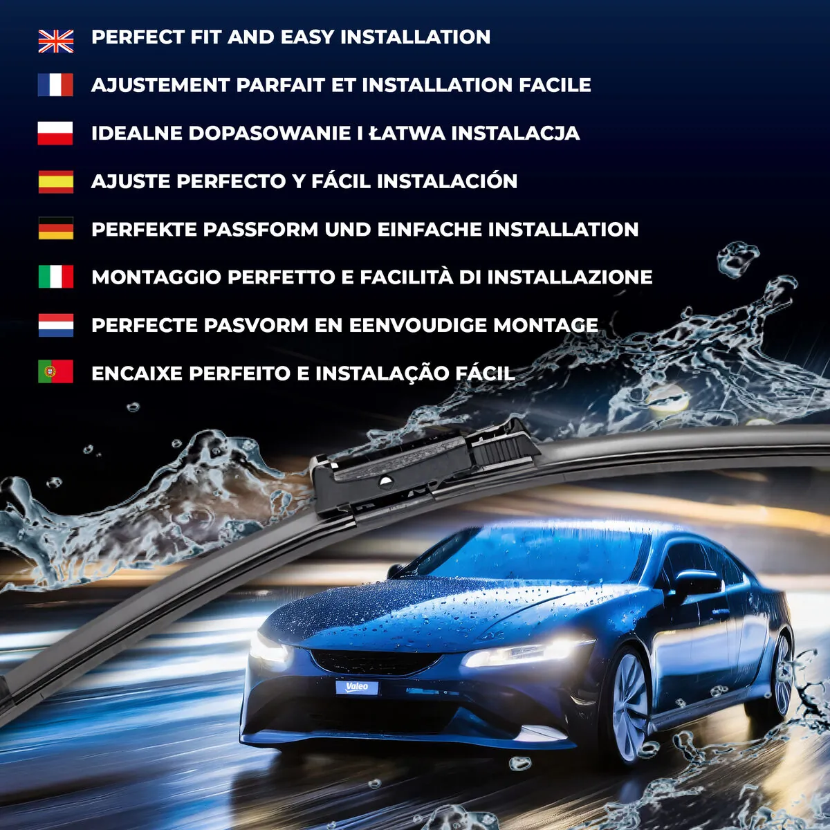 Wiper Blade SILENCIO FLAT BLADE SET 574464