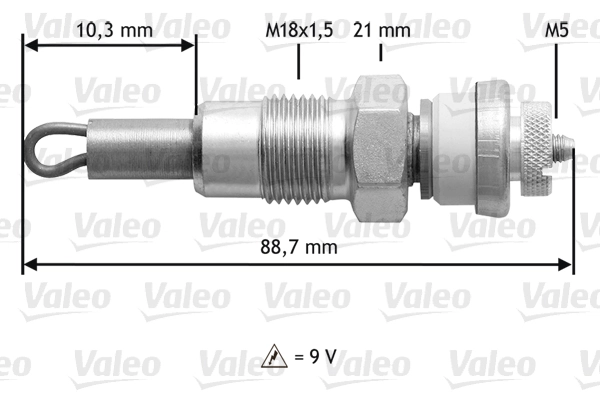 VALEO 345156 Glow Plug