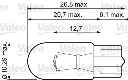 Bulb, direction indicator ESSENTIAL 032213
