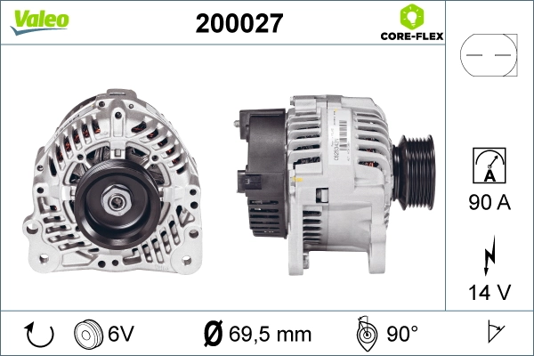 VALEO 200027 Alternator