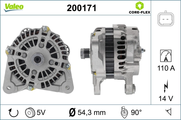 VALEO 200171 Alternator