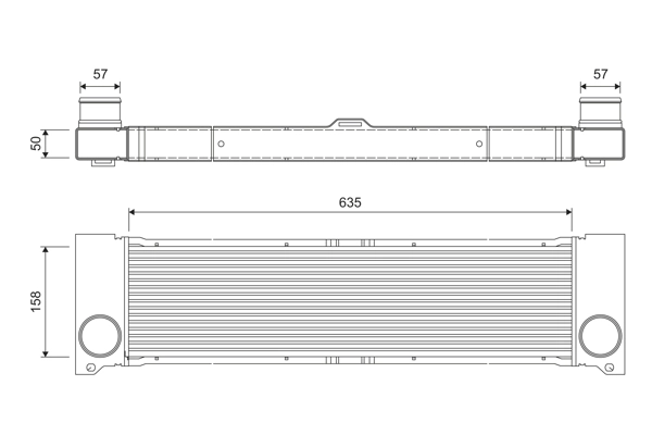 Charge Air Cooler 818807