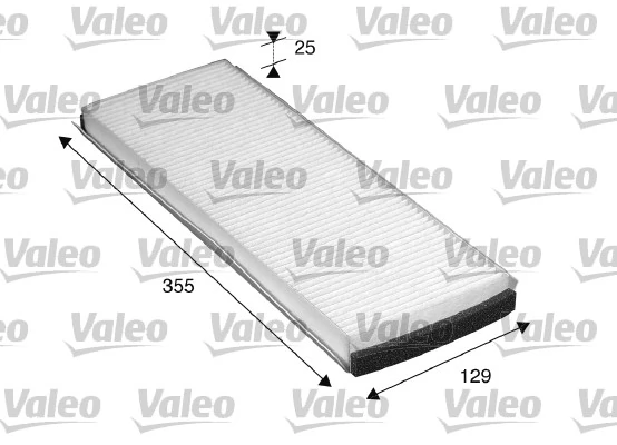 Filter, cabin air VALEO ESSENTIAL 698762