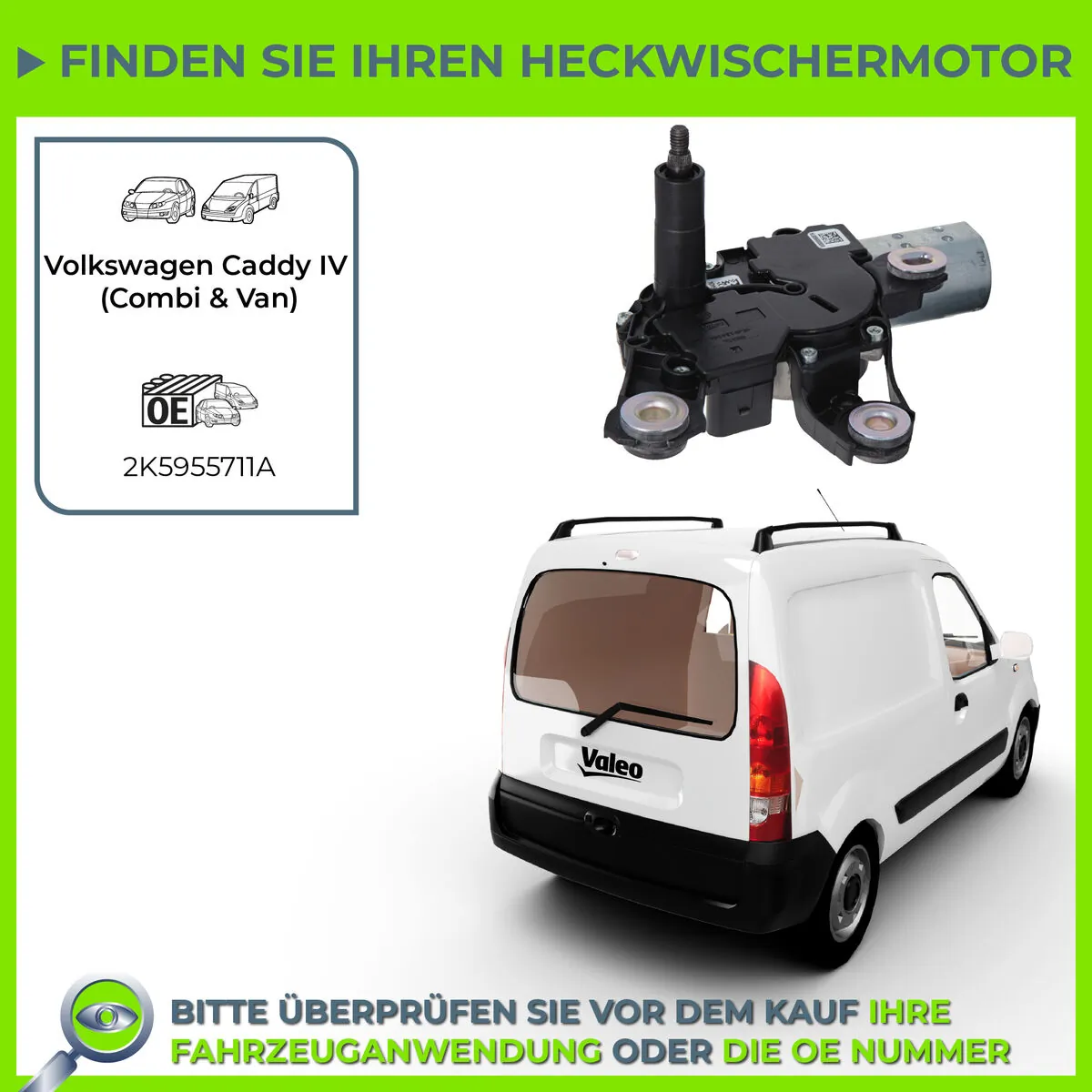 VALEO 582687 Wiper Motor