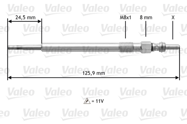 VALEO 345164 Glow Plug