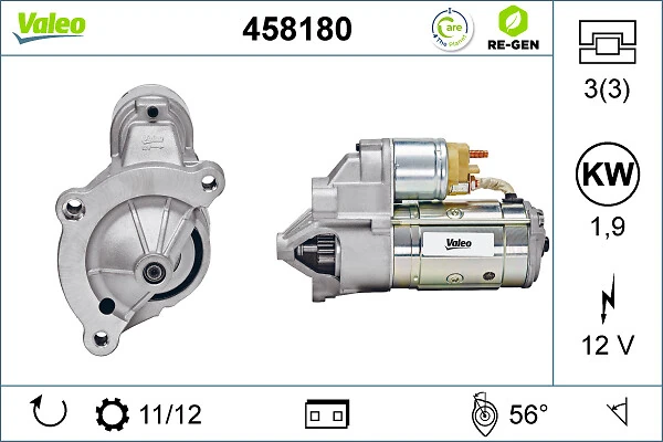 VALEO 458180 Starter