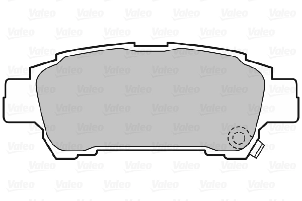 Brake Pad Set, disc brake 598542