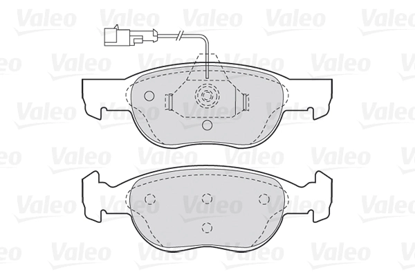 Brake Pad Set, disc brake FIRST 301040