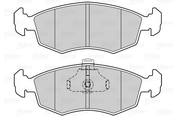 Brake Pad Set, disc brake FIRST 302023