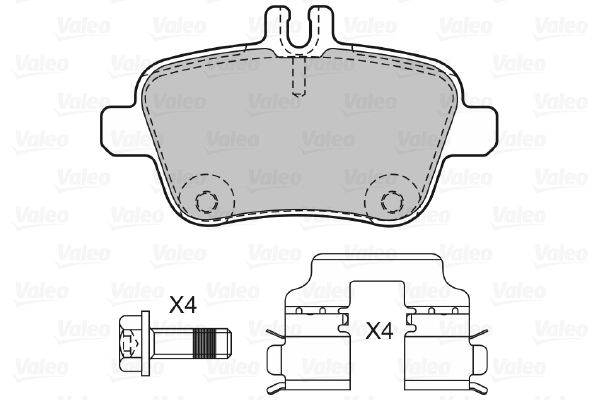 Brake Pad Set, disc brake 601304