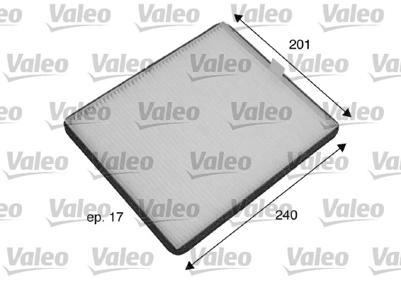 Filter, cabin air VALEO ESSENTIAL 698773
