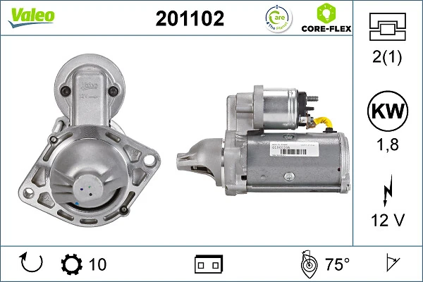 VALEO 201102 Starter