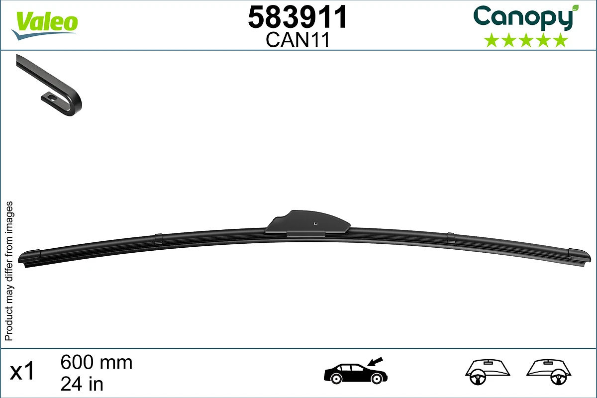 Wiper Blade CANOPY UPGRADE 583911