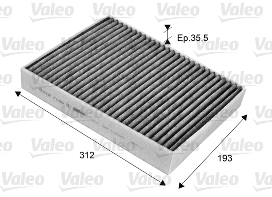 Filter, cabin air VALEO PROTECT 715704