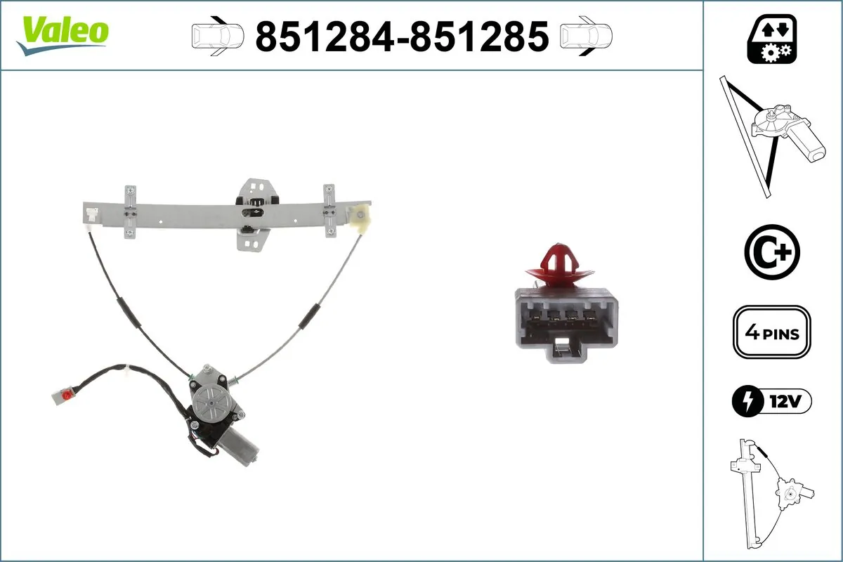 Window Regulator 851284