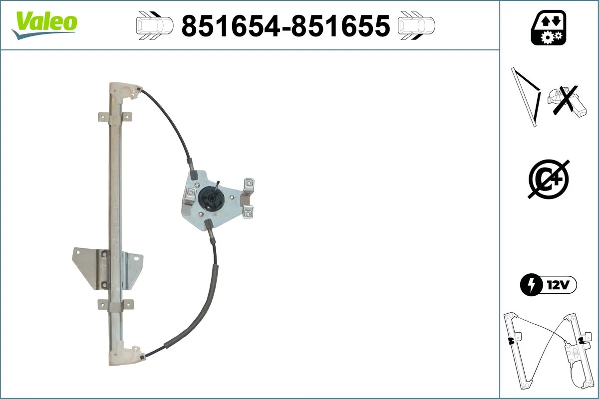 VALEO 851654 Window Regulator