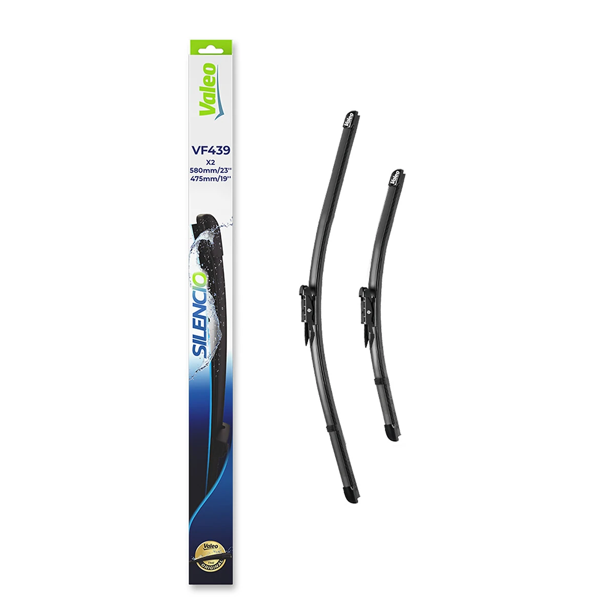 Wiper Blade SILENCIO FLAT BLADE SET 574639