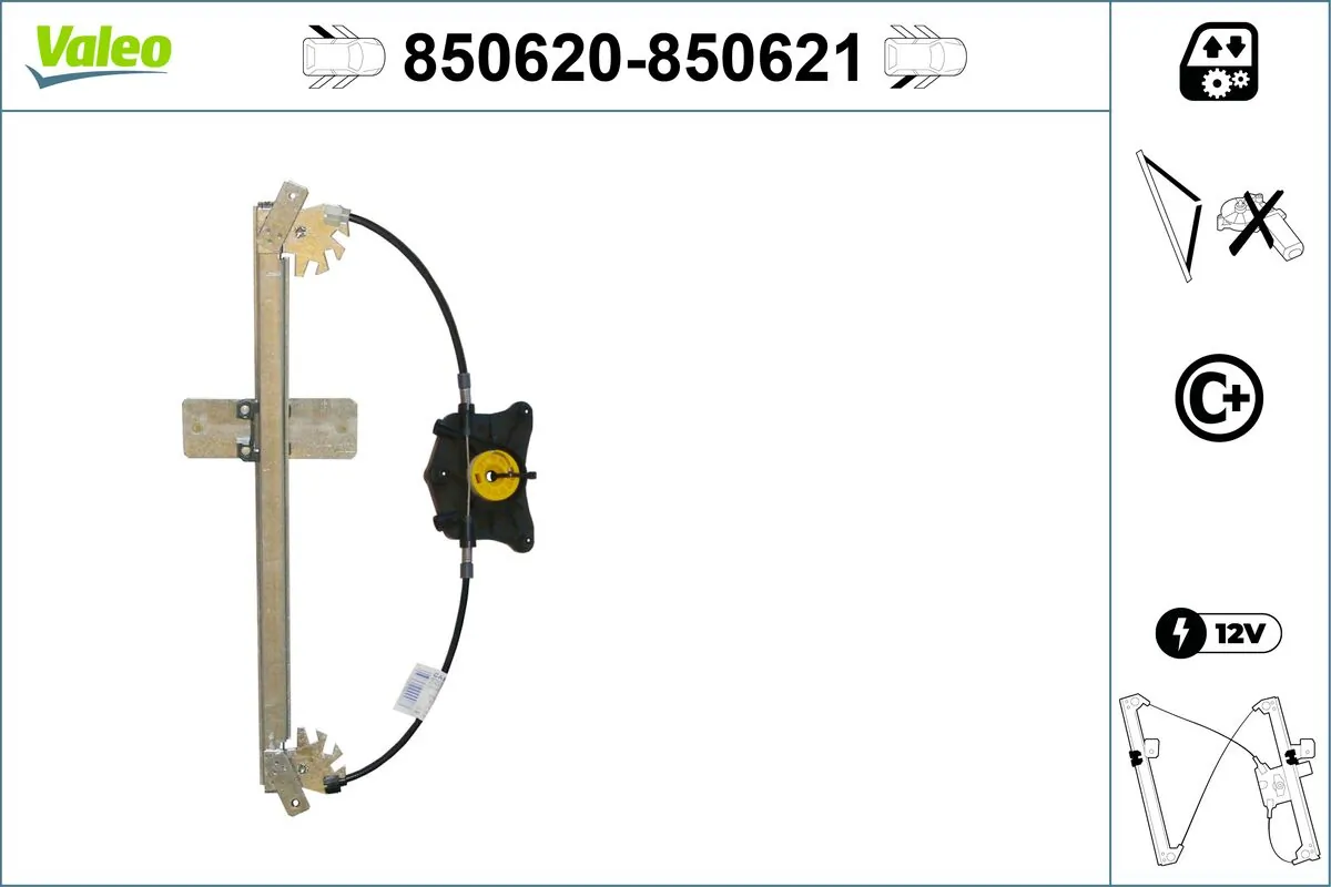 VALEO 850620 Window Regulator