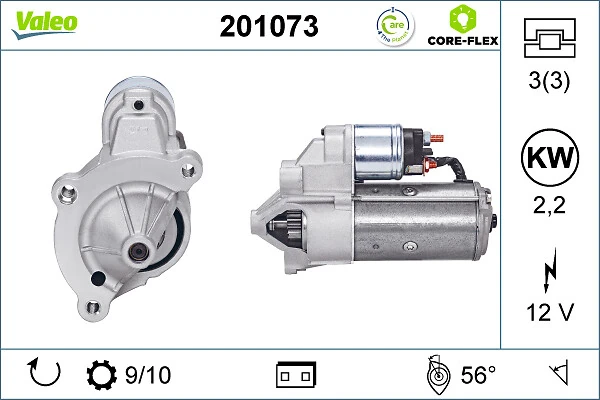 VALEO 201073 Starter