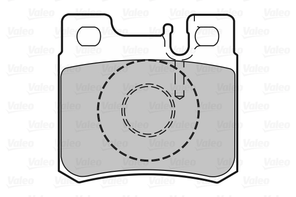 Brake Pad Set, disc brake 598272