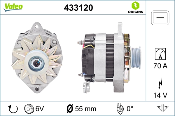 VALEO 433120 Alternator