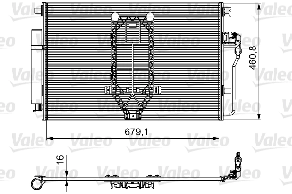 Condenser, air conditioning 812502