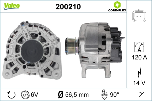 VALEO 200210 Alternator