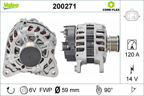 VALEO 200271 Alternator