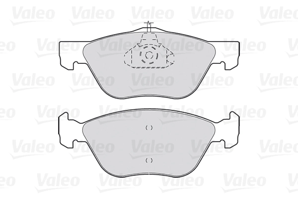 Brake Pad Set, disc brake FIRST 301023