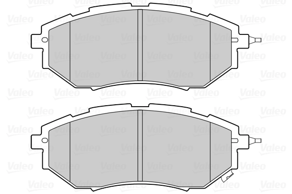 Brake Pad Set, disc brake FIRST 302312