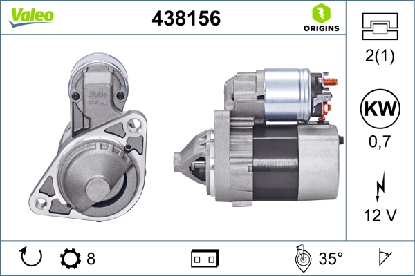 VALEO 438156 Starter