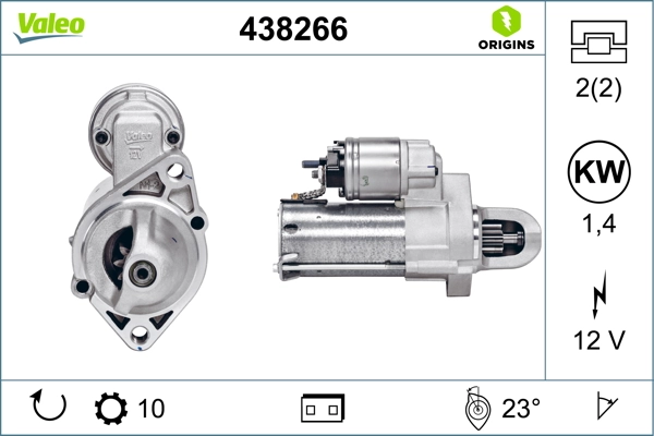 VALEO 438266 Starter