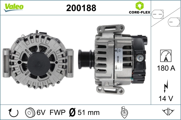 VALEO 200188 Alternator